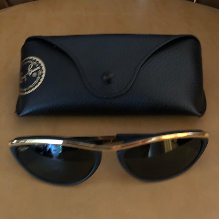 Vintage zonnebril B&L Ray-Ban Olympian V matzwart Olymp05, Sieraden, Tassen en Uiterlijk, Zonnebrillen en Brillen | Heren, Ray-Ban USA