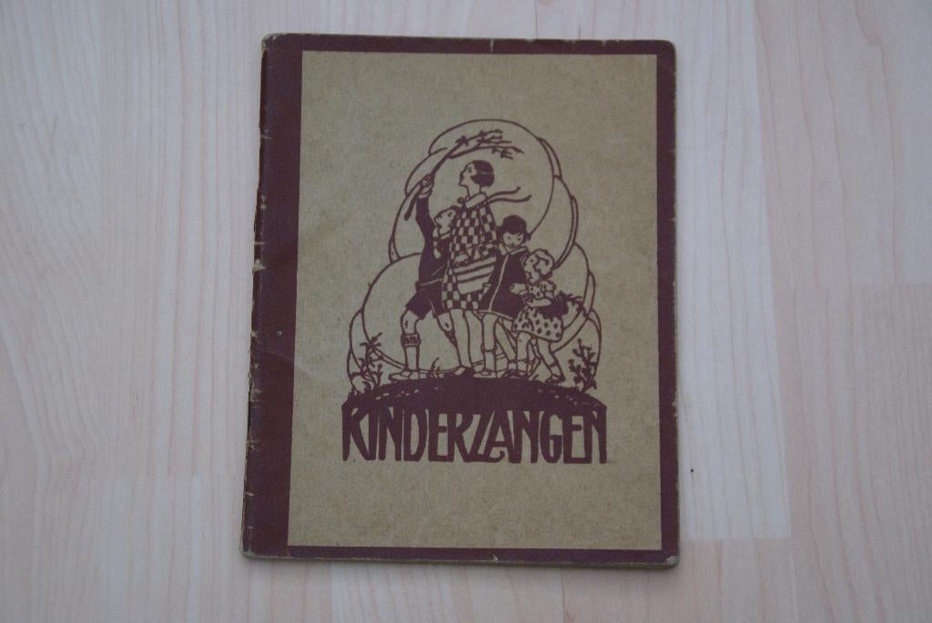 Oud boekje, Liederenbundel, Kinderzangen, Ophalen of Verzenden, Gelezen, Christendom | Protestants