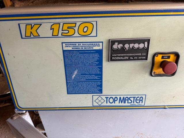 Formaat zaagtafel Top Master K 150 - 400V, Doe-het-zelf en Verbouw, Gereedschap | Zaagmachines, Ophalen, Gebruikt, 70 mm of meer