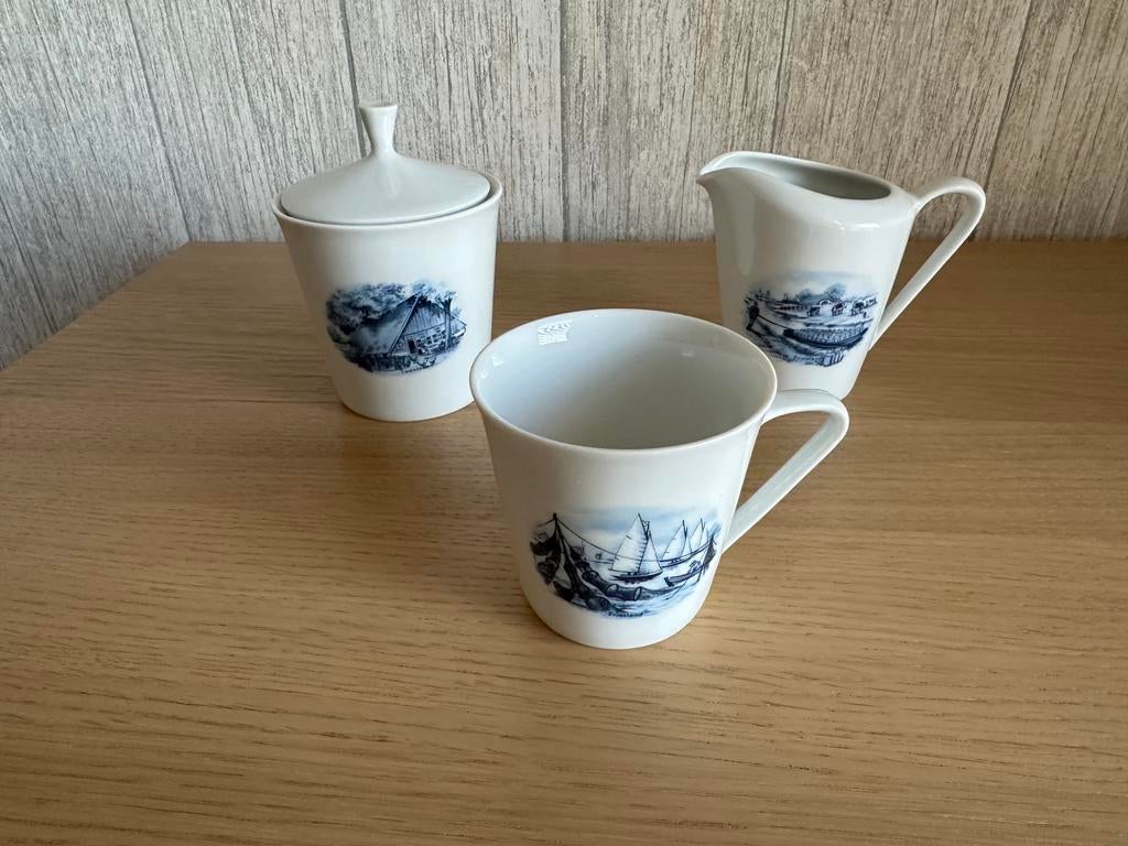 Bavaria Porzellan Holland Servies kan suikerpot kopje, Ophalen of Verzenden, Zo goed als nieuw, Porselein