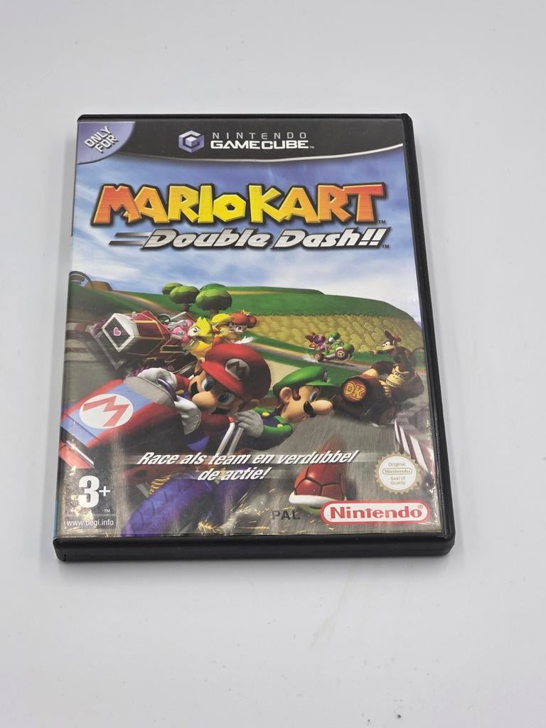 Mario Kart Double Dash!! Nintendo GameCube CIB, Racen en Vliegen, Ophalen of Verzenden, Zo goed als nieuw, 3 spelers of meer
