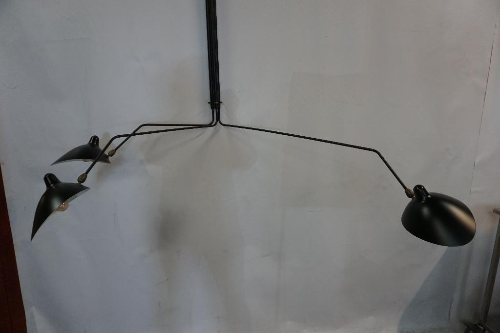 Grote hanglamp metalen kroonluchter plafondlamp, Ophalen, Gebruikt, Metaal, Industrieel