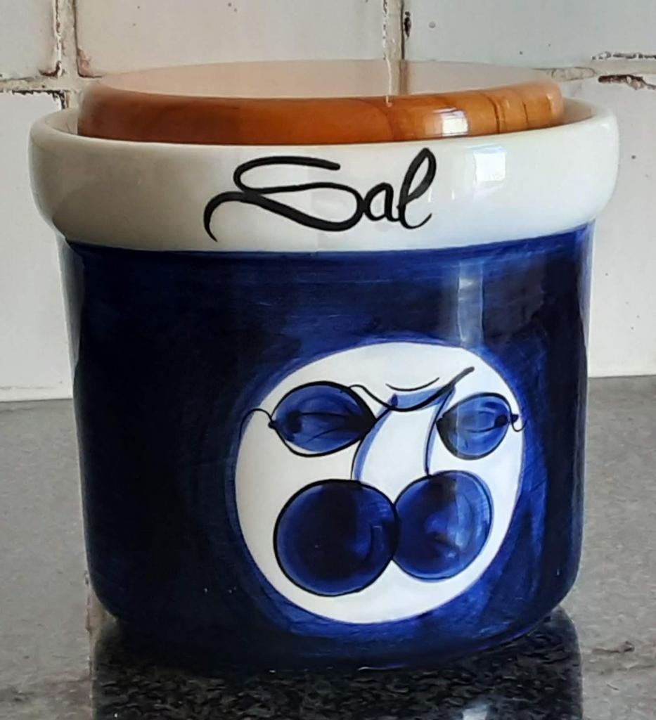 Mooie Spaanse zoutpot, Ophalen of Verzenden