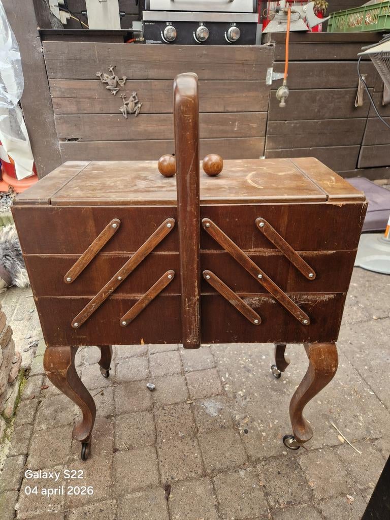 Fournituren kastje, Ophalen