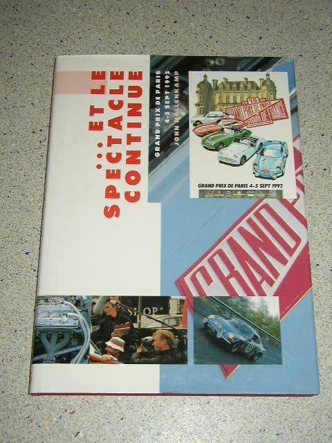 Grand Prix de Paris 4-5 sept Nederlandstalig !!, Verzenden, Zo goed als nieuw, Algemeen