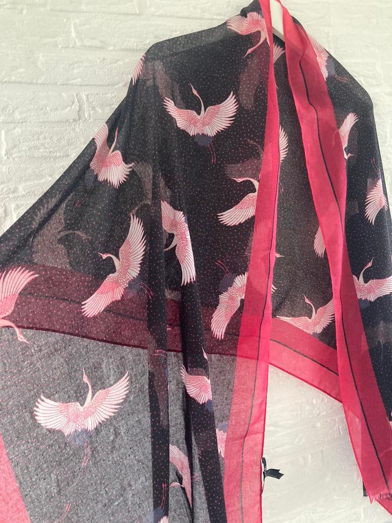 COMMA design Sjaal met prachtige Print, Ophalen of Verzenden, Zo goed als nieuw, Sjaal