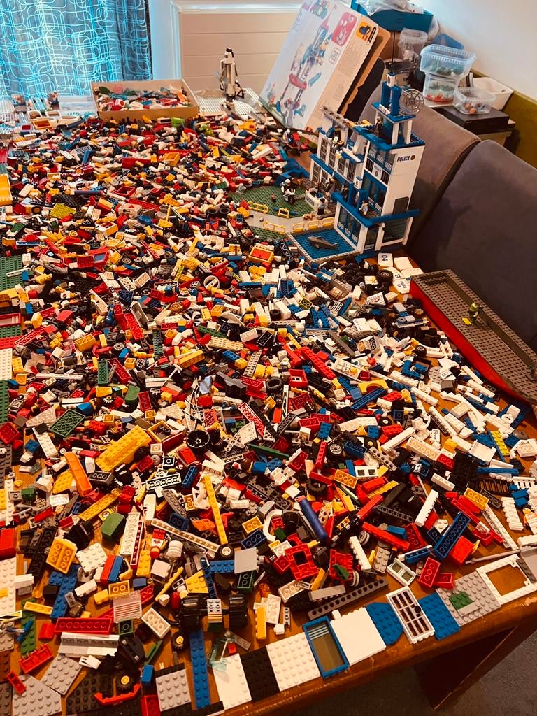 Lego mega grote partij echte lego, Ophalen of Verzenden, Zo goed als nieuw