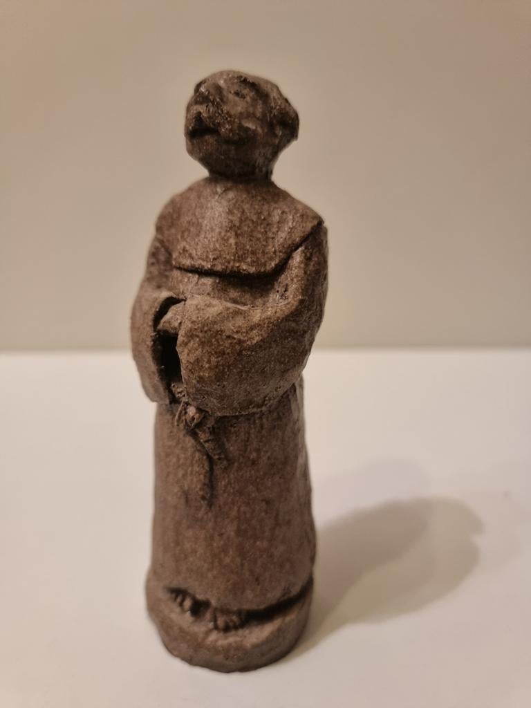 Monnik beeldje - Religieus figuur, Verzamelen, Beelden en Beeldjes, Ophalen of Verzenden