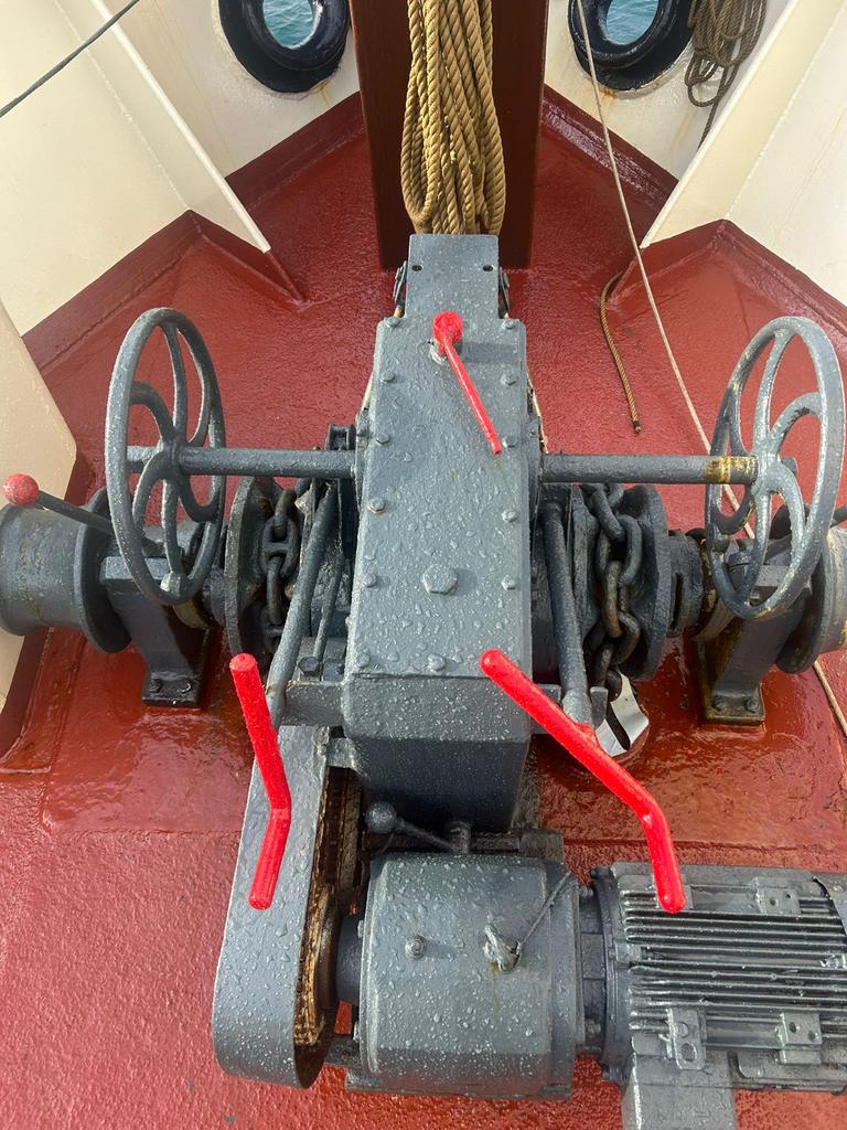 Robuuste Ankerlier voor uw boot met anker keting 130 meter, Watersport en Boten, Accessoires en Onderhoud, Gebruikt, Overige typen