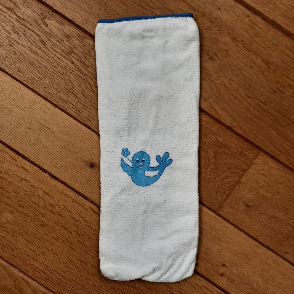 HEMA kruikenzak wit badstof, Kinderen en Baby's, Badjes en Verzorging, Zo goed als nieuw, Overige typen, Hema, Ophalen of Verzenden