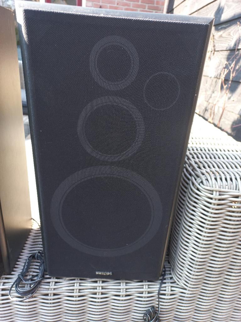 Philips boxen, Audio, Tv en Foto, Luidsprekers, Ophalen, Philips, Gebruikt, Overige typen