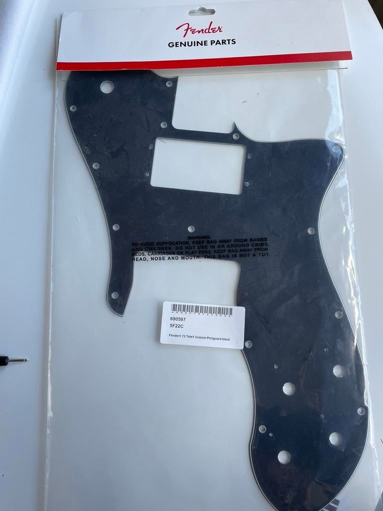 Fender Telecaster Custom pickguard slagplaat Made in Mex MIM, Ophalen of Verzenden, Zo goed als nieuw, Elektrische gitaar