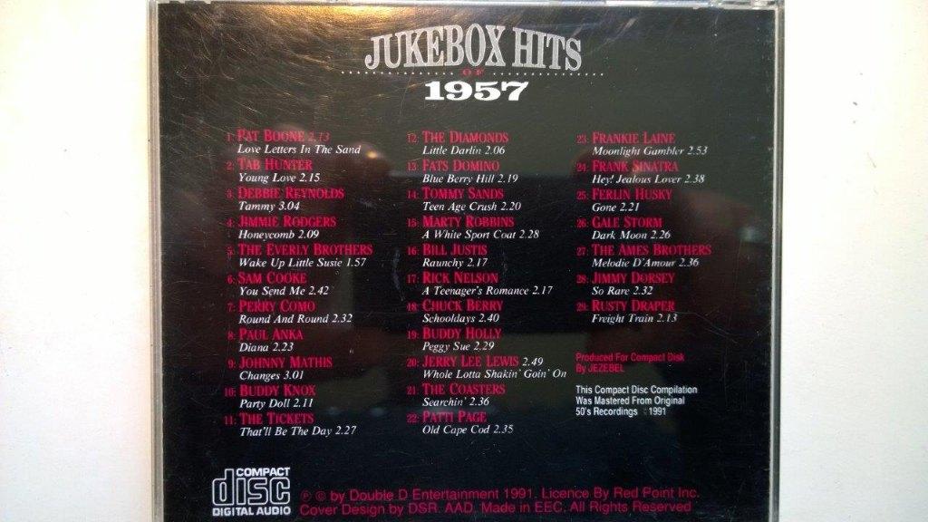 Jukebox Hits Of 1957 Volume 1, Cd's en Dvd's, Ophalen of Verzenden, Zo goed als nieuw, Pop