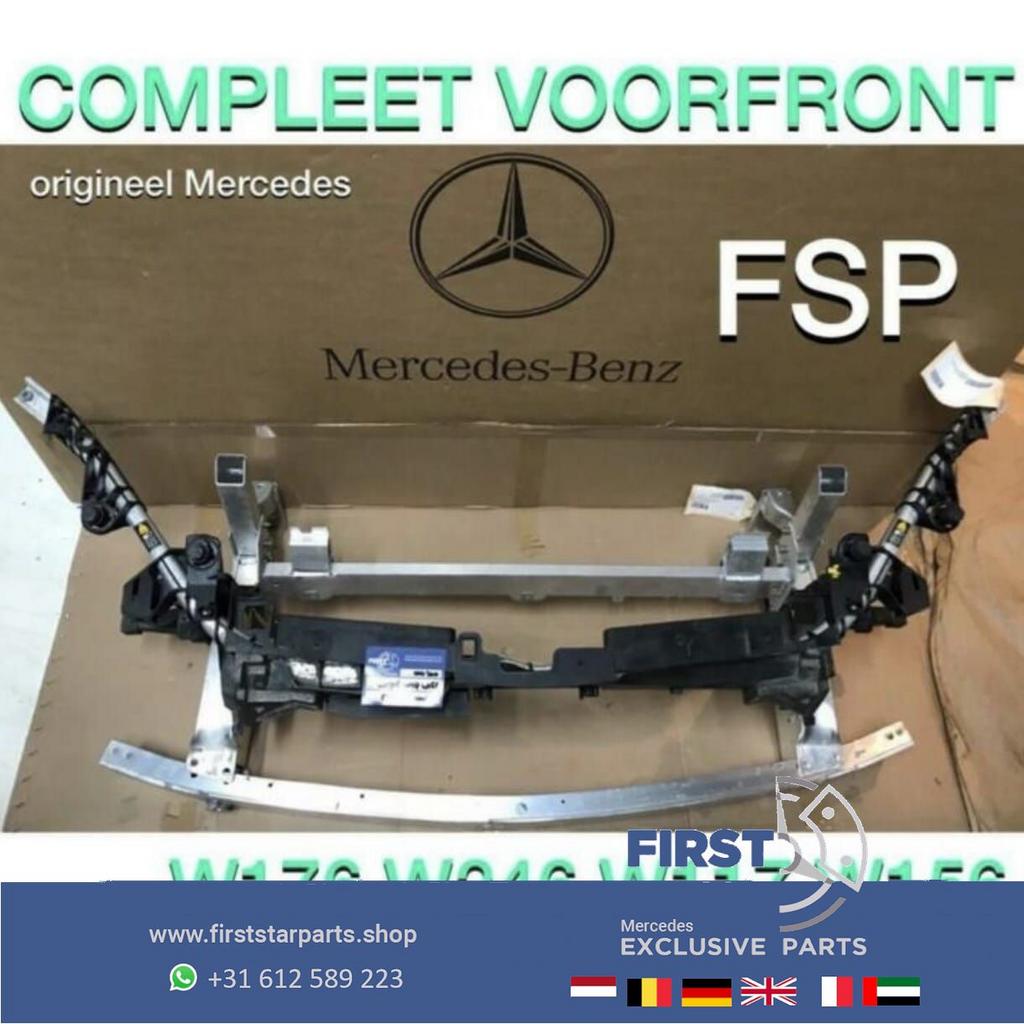 COMPLEET Mercedes BUMPERBALK VOORFRONT W176 W117 W246 W156 F, Gebruikt, -, Voor, Ophalen of Verzenden