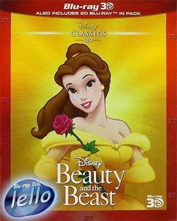 Blu-ray 3D: Disney's Beauty and the Beast (1991) UK nNLO/G, Ophalen of Verzenden, Nieuw in verpakking, Tekenfilms en Animatie