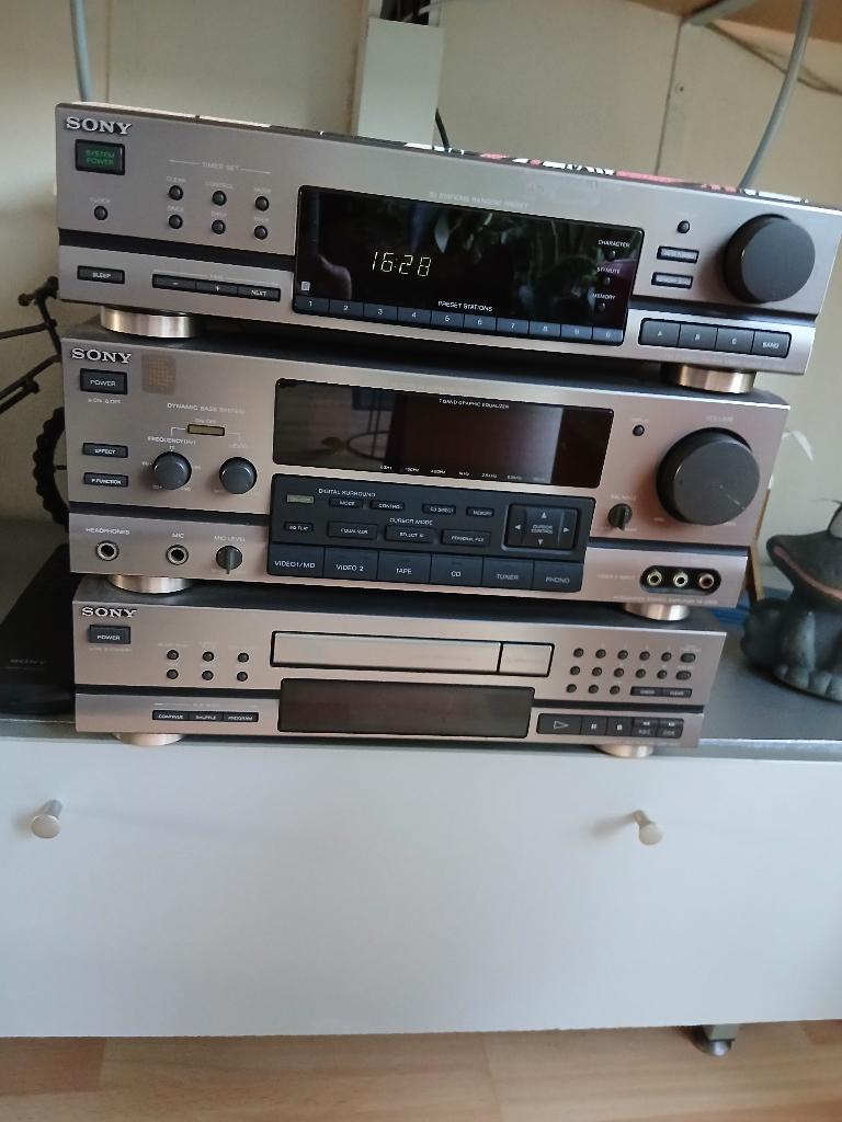 sony stereoset, Audio, Tv en Foto, Ophalen, Losse componenten, Zo goed als nieuw, Sony