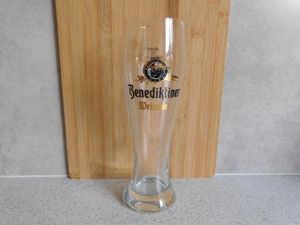 Bierglas 0,5 Ltr. Weissbier 2021 Benediktiner, Ophalen of Verzenden, Zo goed als nieuw, Glas of Glazen, Overige merken