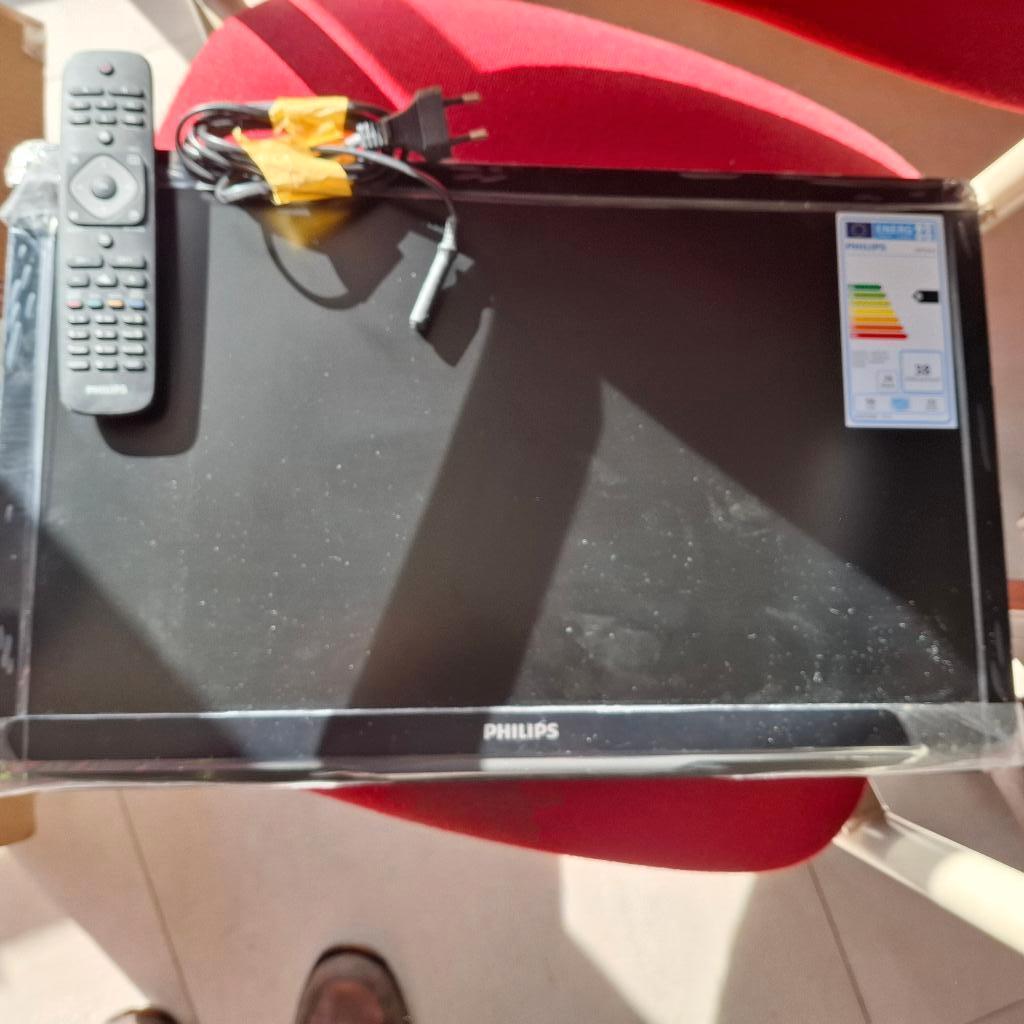 Philips TV/DVD 22 inch nieuw ongebruikt campers/caravans, Ophalen, Nieuw