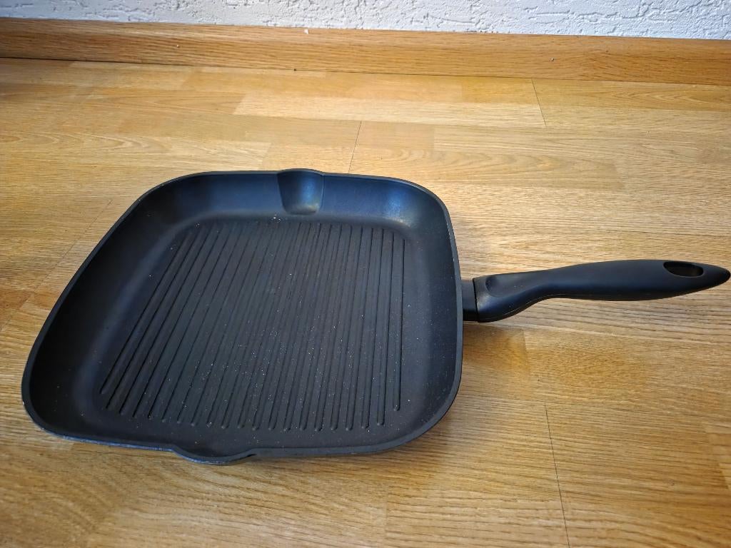 The Good Food Factory, hapjespan / grilpan / koekepan (pan), Ophalen of Verzenden, Gebruikt, Overige materialen, Koekenpan of Braadpan