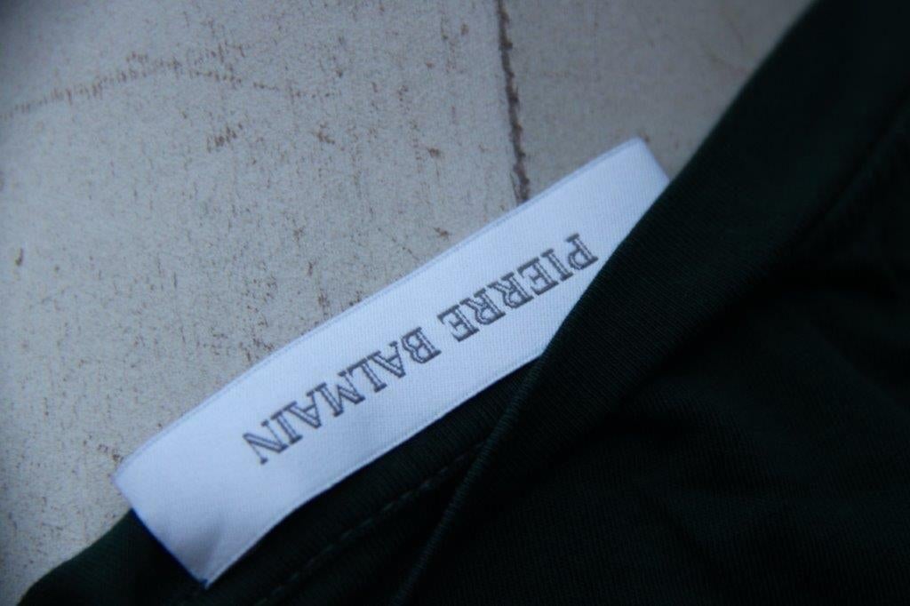 T-Shirt donkergroen Pierre Balmain mt 34 Opruiming Vaste pri, Ophalen of Verzenden, Pierre Balmain, Korte mouw, Maat 34 (XS) of kleiner