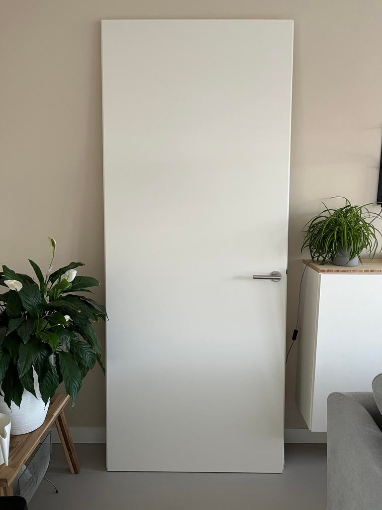 SVEDEX nieuw opdek binnendeur 930x2315mm incl deurkruk, Ophalen, 80 tot 100 cm, 215 cm of meer, Binnendeur