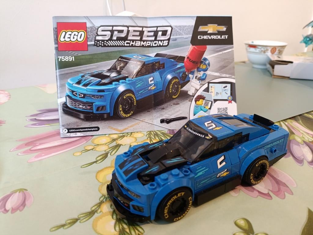 LEGO Speed Champions Chevrolet Camaro ZL1 Racewagen 75891, Ophalen of Verzenden
