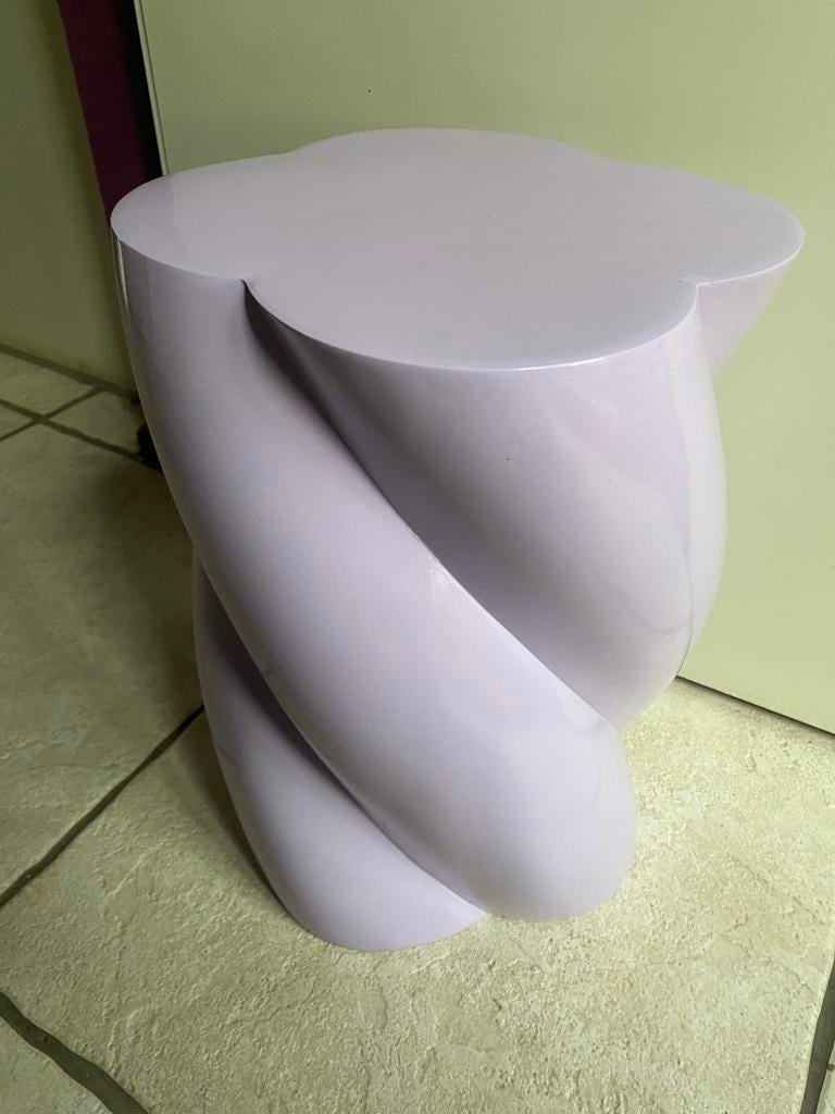 &klevering  Amsterdam bijzettafeltje, Huis en Inrichting, Minder dan 55 cm, Rond, Zo goed als nieuw, Ophalen