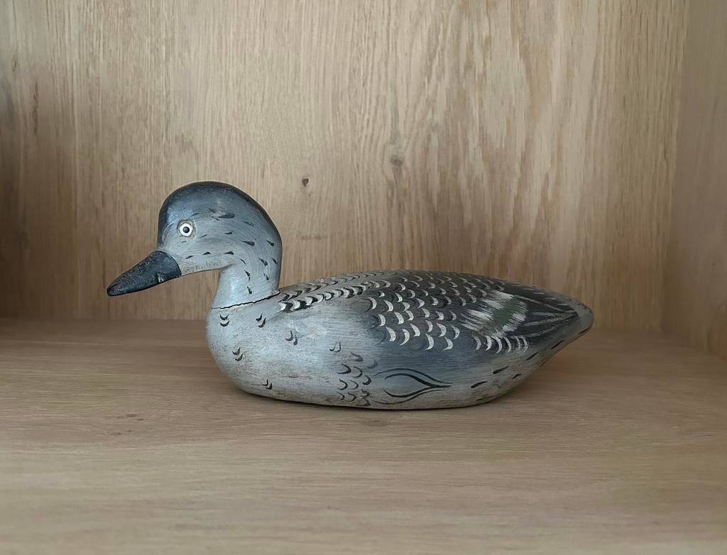 Vintage lokeend., Antiek en Kunst, Ophalen of Verzenden