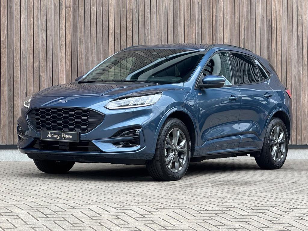 Ford Kuga 2.5 PHEV ST-Line / Winterpack / Keyless / 18' /, Zwart, 4 cilinders, Blauw, Bedrijf