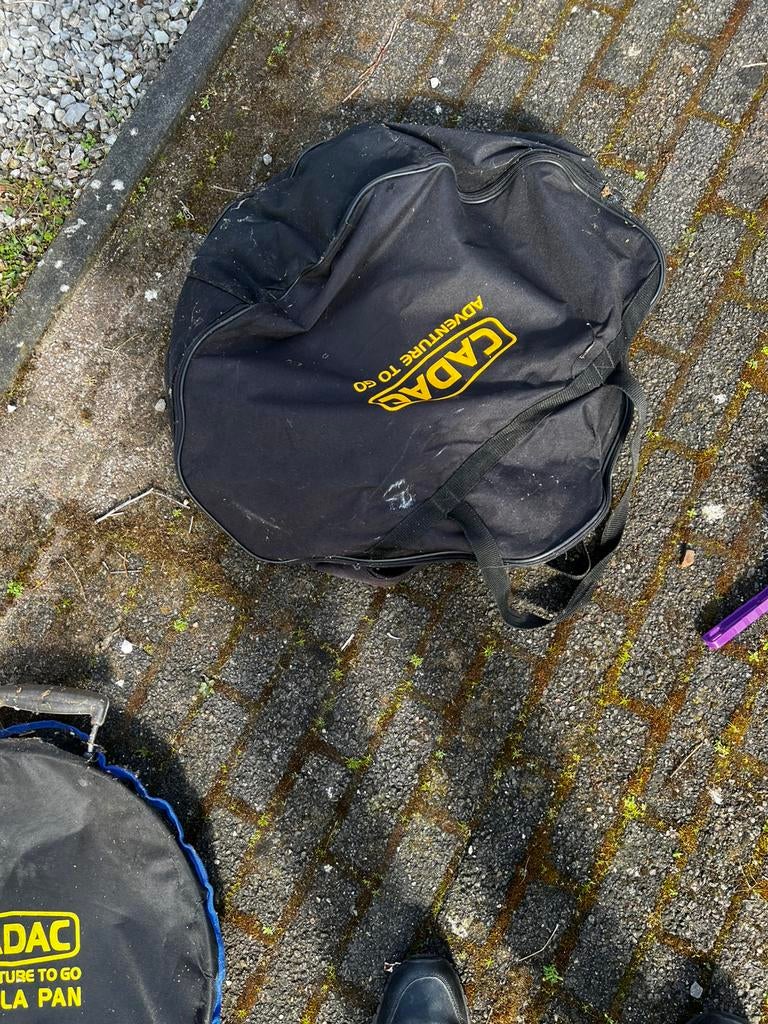 Cadac skottel en toebehoren, Ophalen, Gebruikt