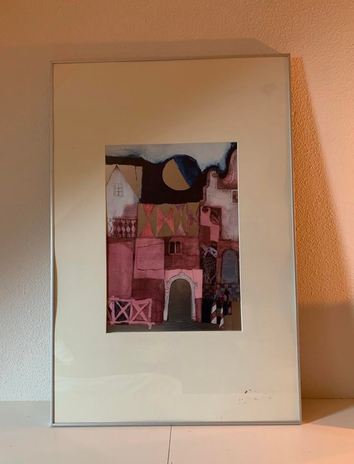 Ingelijst werk Venetië Rosina Wachtmeister, Ophalen of Verzenden