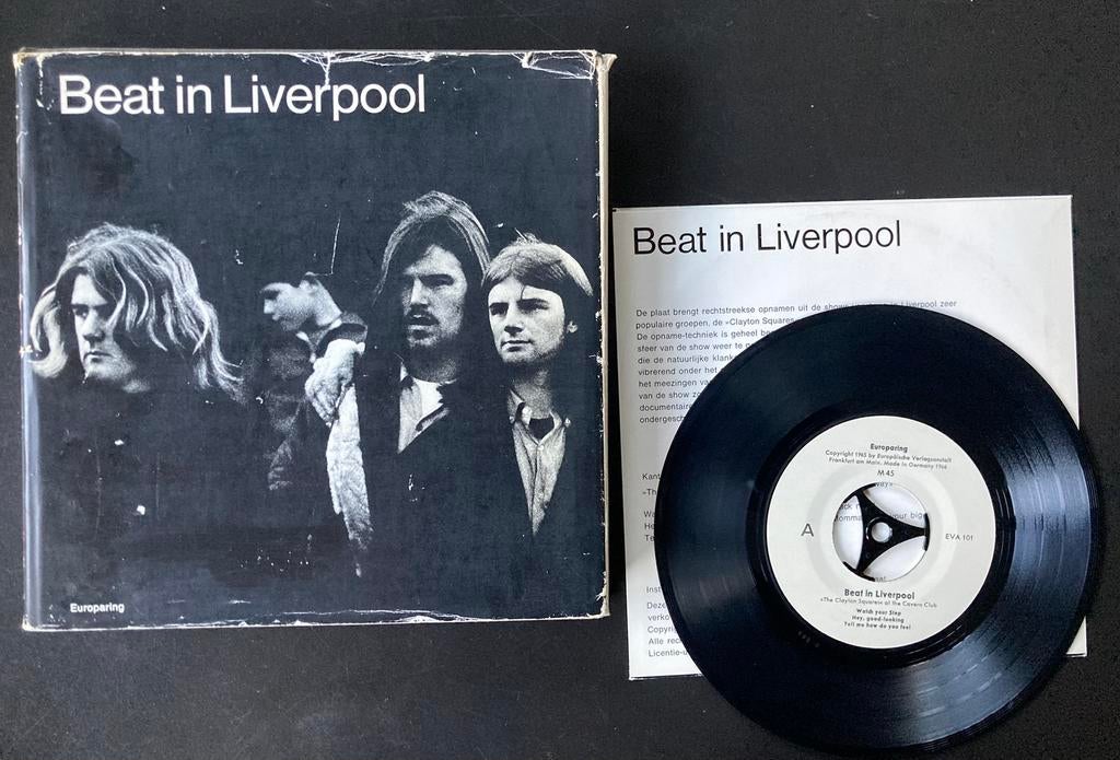 Beat in Liverpool plus singletje. Rare! Beatles sixties foto, Ophalen of Verzenden, Gebruikt, Overige formaten