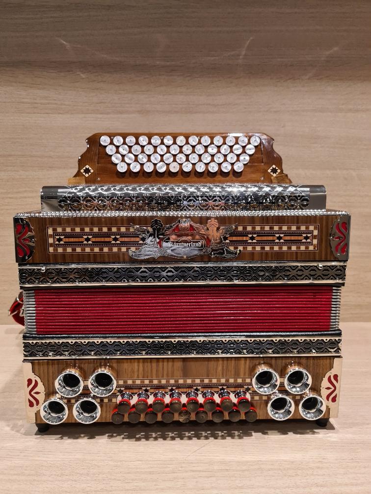 Kärntnerland Meister-Klassik 4 PROFI GCFB st. harmonica, Overige formaten, Niet ingevuld, Ophalen of Verzenden, Knopaccordeon