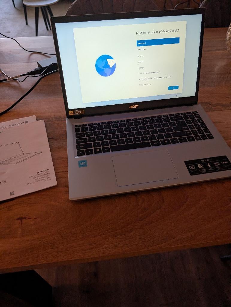 Acer Aspire Go 15 AG15-31P Laptop, Ophalen, 2 tot 3 Ghz, Intel, Nieuw