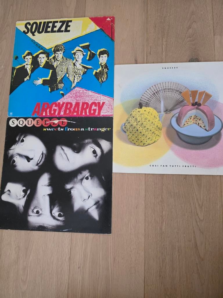 3 Squeeze LP's, Ophalen