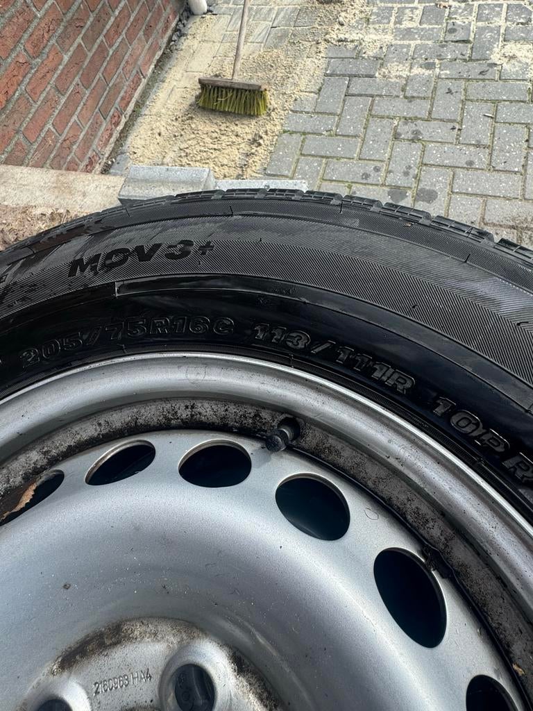Wielenset VW Crafter/MAN TGE nieuw, Ophalen, Bestelwagen, 16 inch, Banden en Velgen
