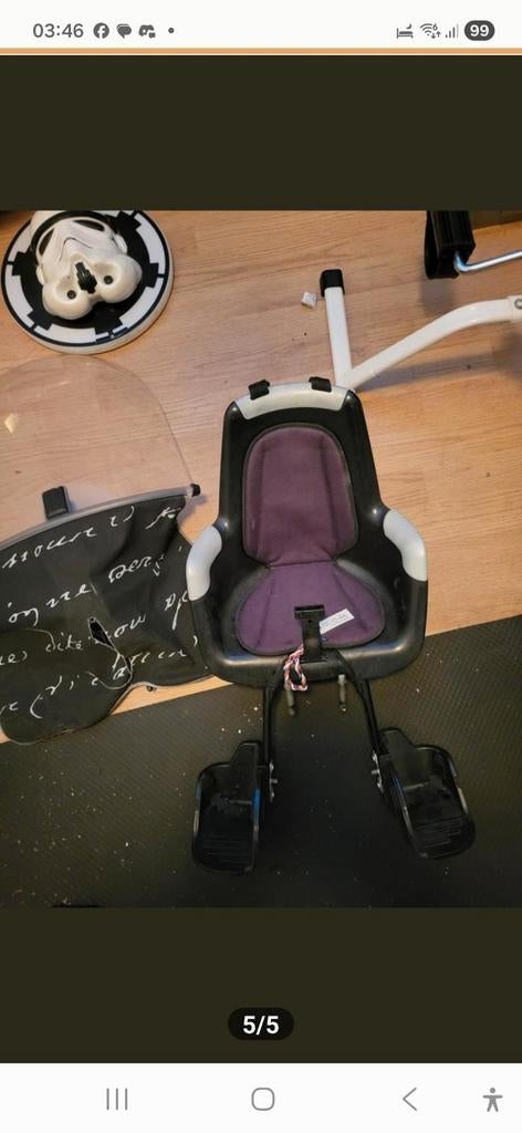 Fiets kinderzitjes voor en achter voor Batavus of Gazelle, Fietsen en Brommers, Fietsaccessoires | Fietsstoeltjes, Ophalen of Verzenden