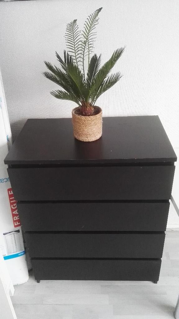 Lade kast Lack IKEA zwarte, Ophalen, Overige materialen, 100 tot 150 cm, 50 tot 100 cm