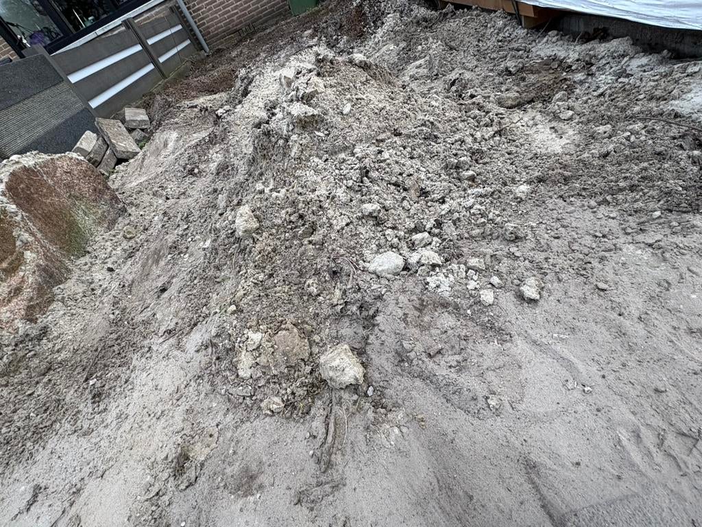 Geel zand GRATIS, Tuin en Terras, Zand, Ophalen of Verzenden, Zo goed als nieuw, Ophoogzand