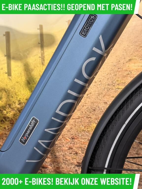 Van Dijck Kronos Elektrische fiets met Kreutzer midden motor, Overige merken, Ophalen of Verzenden, 50 km per accu of meer, 55 tot 59 cm