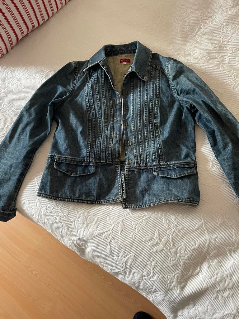 Spijkerjasje van Blanche 36, Ophalen of Verzenden, Zo goed als nieuw, Maat 36 (S), Blauw