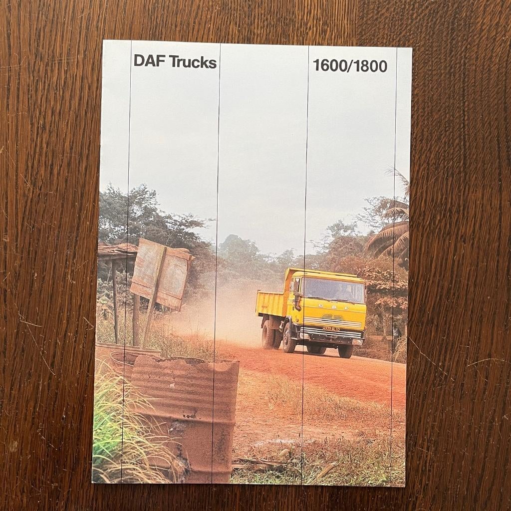 Brochure DAF Trucks (Frans), begin jaren ‘70, Boeken, Ophalen of Verzenden, Zo goed als nieuw, Overige merken