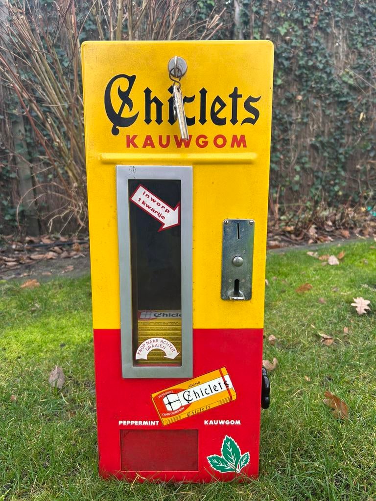 Zeldzame Chiclets automaat, Verzamelen, Automaten | Overige, Ophalen of Verzenden, Zo goed als nieuw