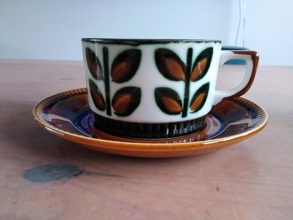 Boch La Louvière Rambouillet kop en schotel, Verzenden