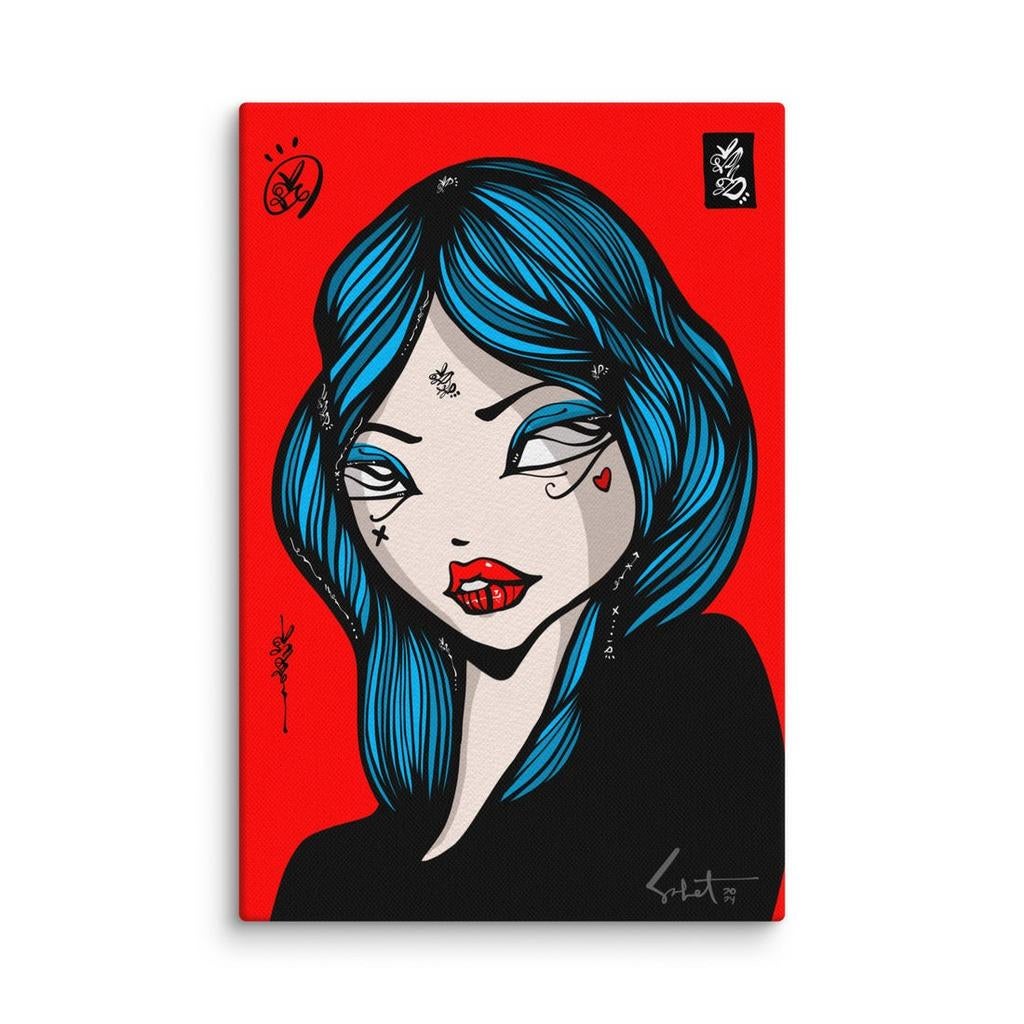 Zeldzame Sabet canvas prints – Fathom & Seraph (Limited), Ophalen of Verzenden