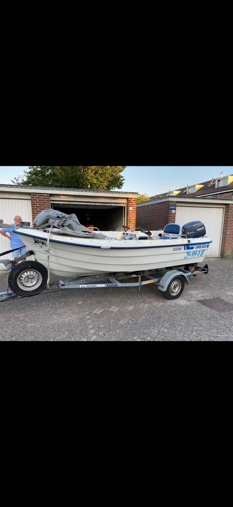 Ryds 435, Watersport en Boten, Vis- en Consoleboten, Ophalen, Gebruikt, 30 tot 50 pk, 3 tot 6 meter