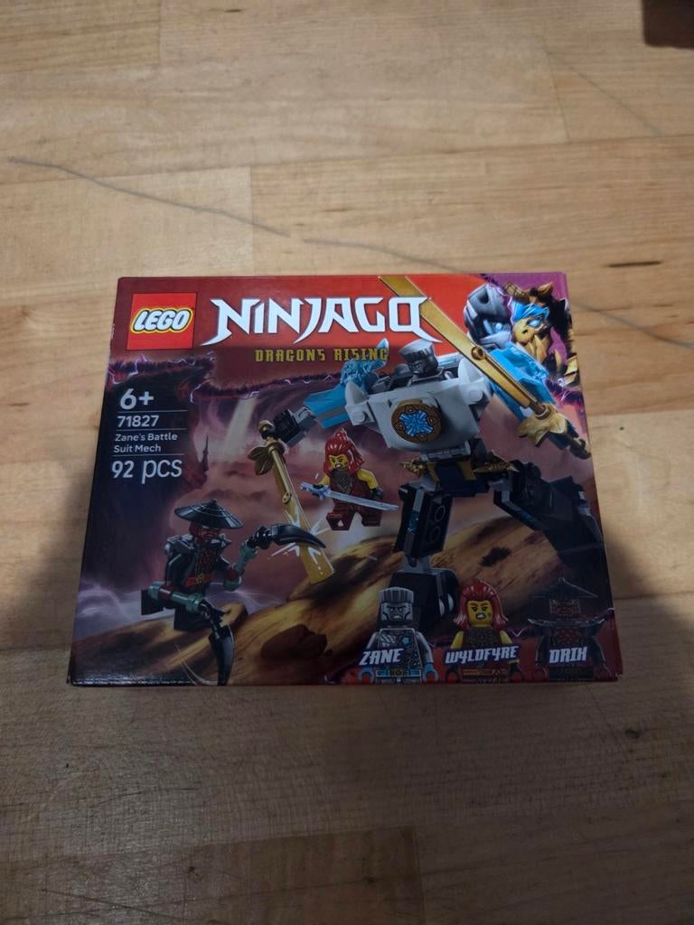 Lego Ninjago Zane's Battle Suit Mech 71827 - Nieuw in doos, Ophalen of Verzenden, Nieuw, Complete set, Lego