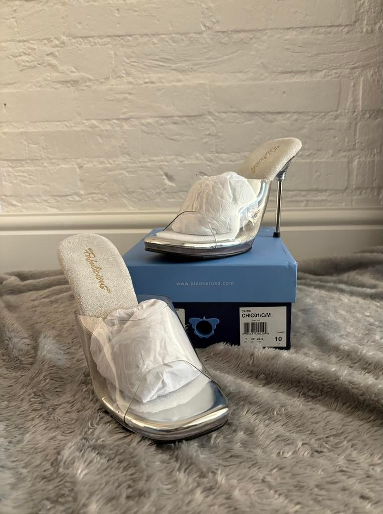 Pleaser, Fabulicious Chic 01 Maat 40, Overige kleuren, Nieuw, Sandalen of Muiltjes, Ophalen of Verzenden