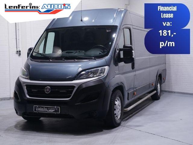 Fiat Ducato 3.0 Natural Power L4H2 Marge Auto, Airco Trekhaa, Auto's, Bestelauto's, Voorwielaandrijving, Gebruikt, 4 cilinders