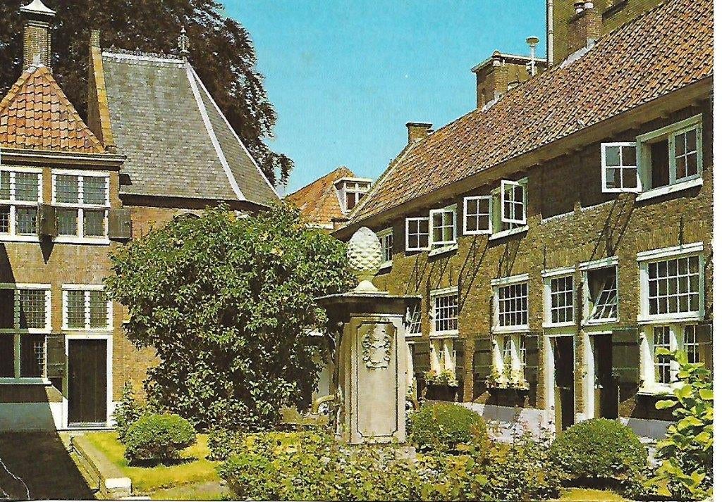 Leiden- -St. Annahofje., Verzenden, 1960 tot 1980, Gelopen, Zuid-Holland